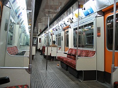 120 Intérieur métro vers Barking - Ligne District